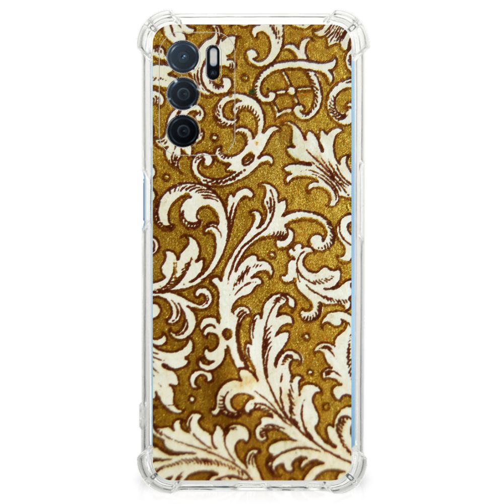Anti Shock Case OPPO A16 | A16s | A54s Barok Goud B2C Telecom