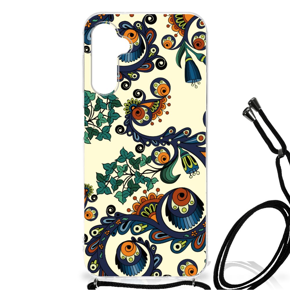 Anti Shock Case Samsung Galaxy A14 5G Barok Flower in colorful floral design