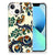 iPhone 13 Anti Shock Case Barok Flower voorkant