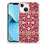 B2C Telecom iPhone 13 mini Anti Shock Case Barok Pink achteraanzicht