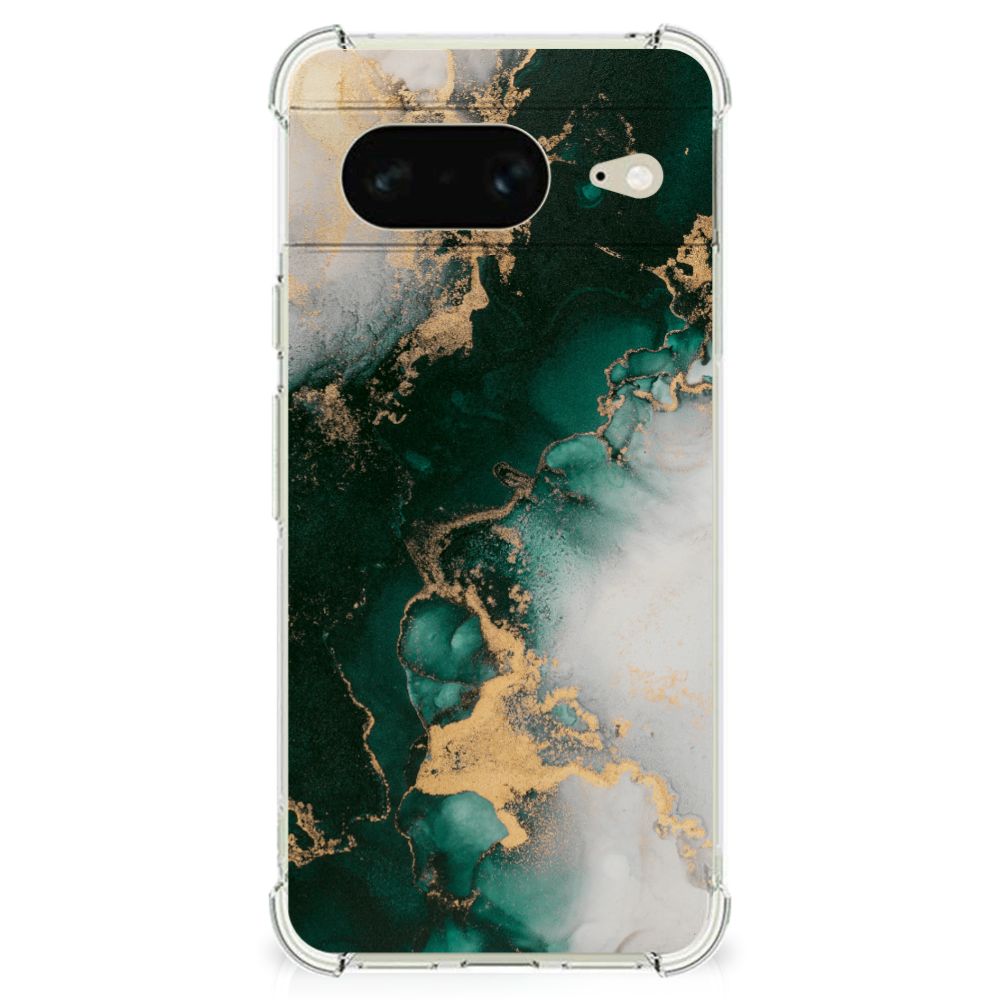 Anti-Shock Hoesje voor Google Pixel 8 Marmer Groen B2C Telecom