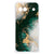Google Pixel 8A Anti-Shock Hoesje Marmer Groen achterkant