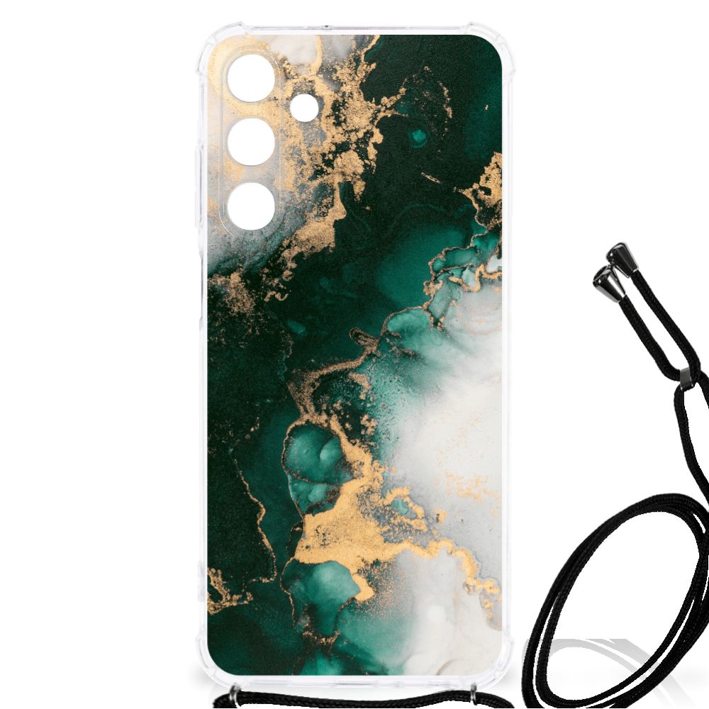 Anti-Shock Hoesje voor Samsung Galaxy A25 Marmer Groen B2C Telecom
