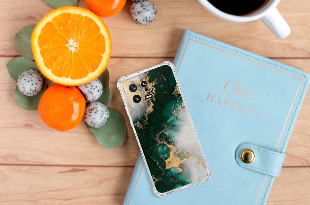 Anti-Shock Hoesje voor Xiaomi 13 Marmer Groen B2C Telecom