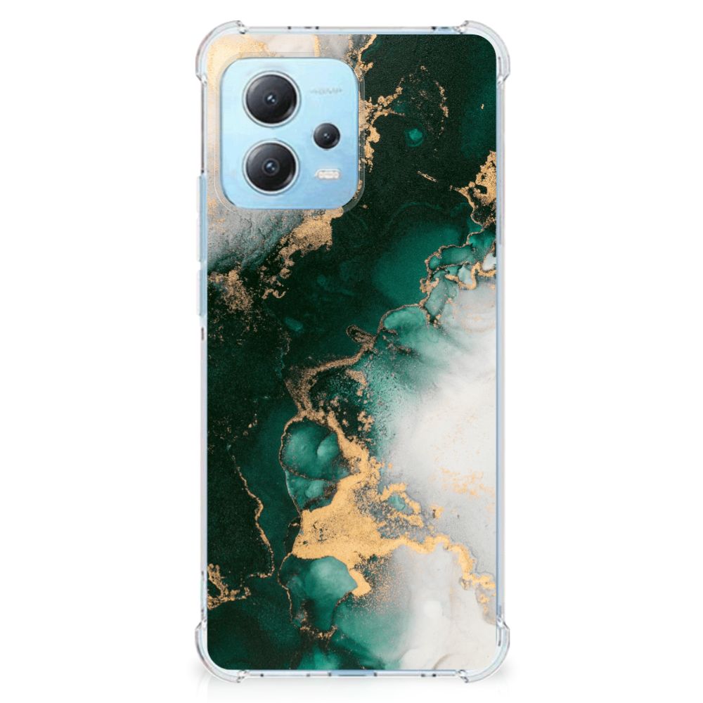Anti-Shock Hoesje voor Xiaomi Redmi Note 12 5G Marmer Groen B2C Telecom