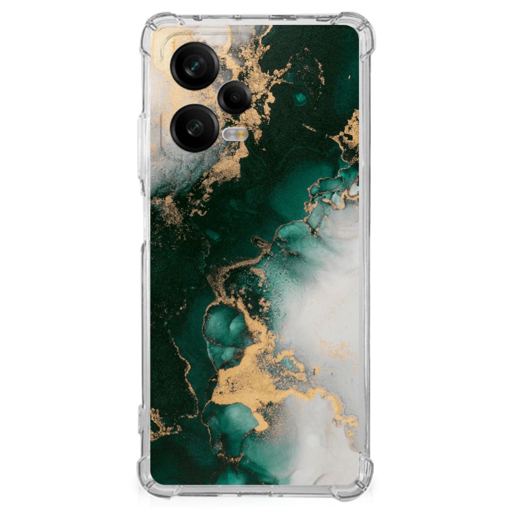 Anti-Shock Hoesje voor Xiaomi Redmi Note 12 Pro Marmer Groen B2C Telecom