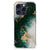iPhone 16 Pro Max Anti-Shock Hoesje Marmer Groen achteraanzicht