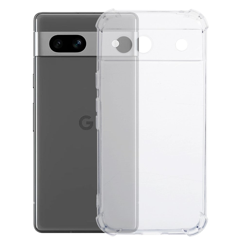 Google Pixel 8A Anti-shock Back Cover Transparant aanzicht