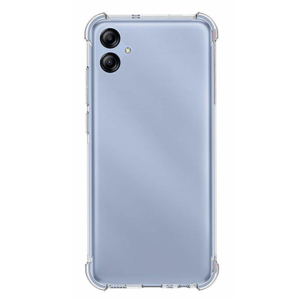 Anti-shock Back Cover voor de Samsung Galaxy A04e Transparant