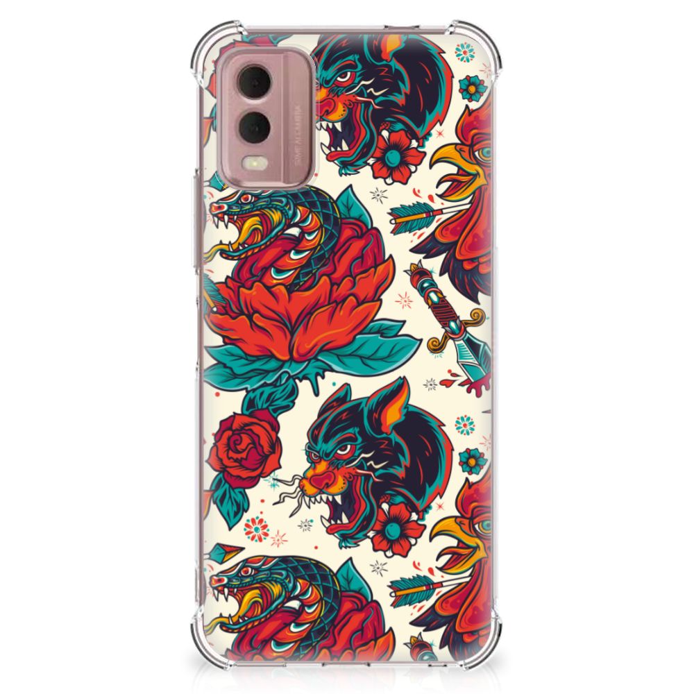 Anti-shock Hoesje met foto voor Nokia C32 Old Skool B2C Telecom