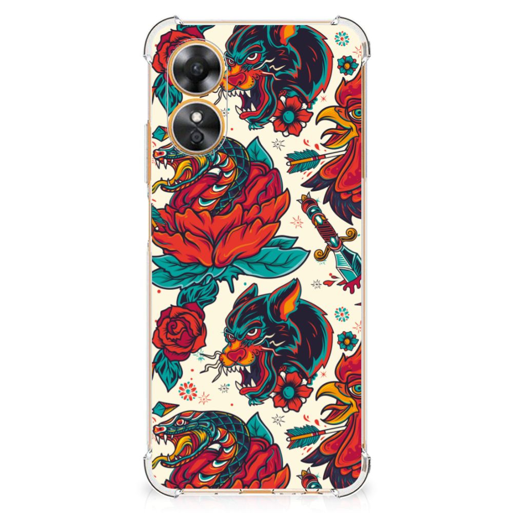 Anti-shock Hoesje met foto voor OPPO A17 Old Skool B2C Telecom