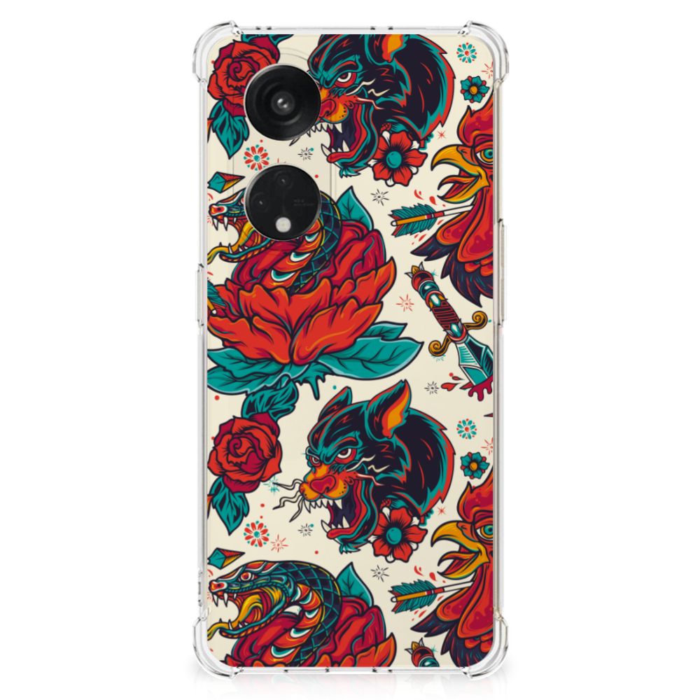 Anti-shock Hoesje met foto voor OPPO Reno8 T 5G Old Skool B2C Telecom