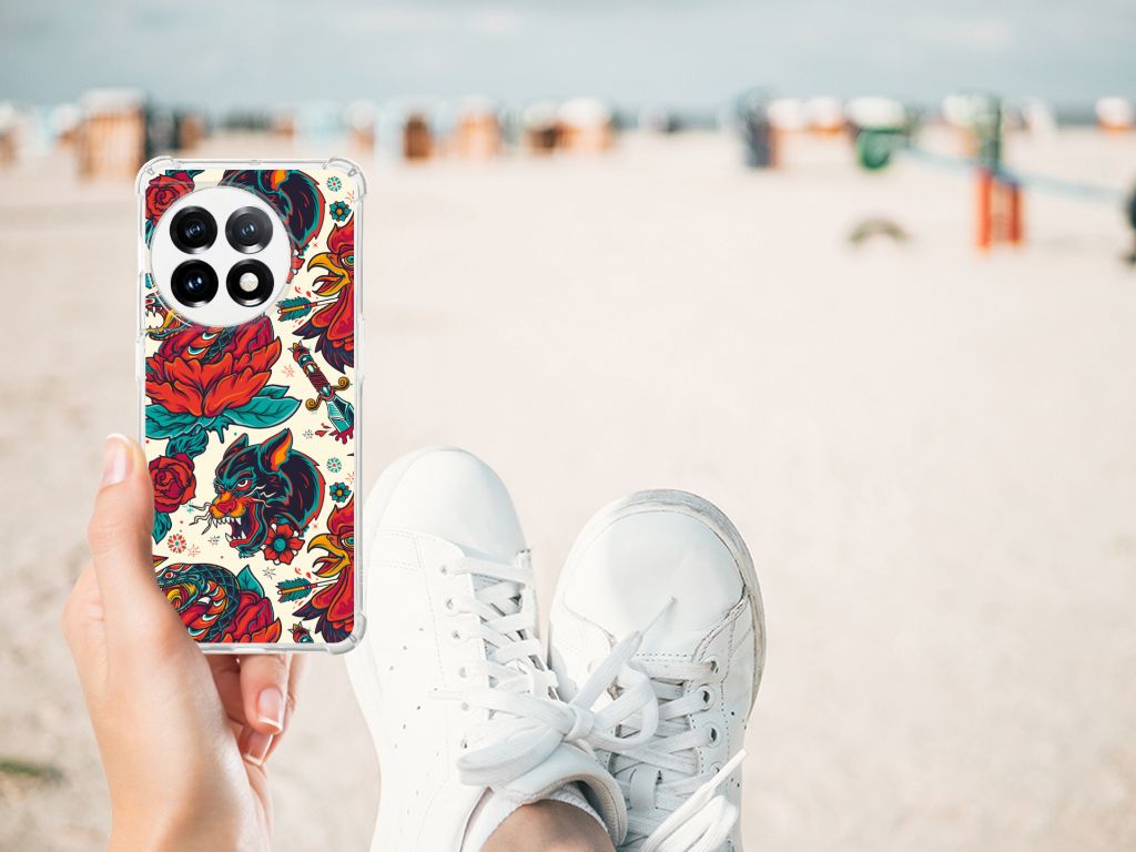 Anti-shock Hoesje met foto voor OnePlus 11 Old Skool B2C Telecom