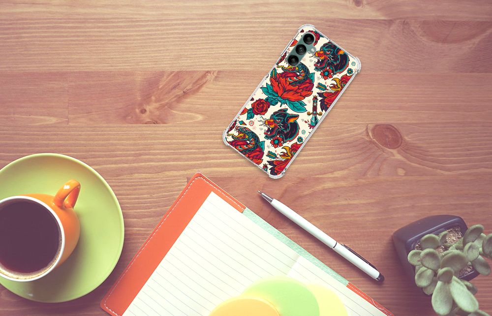 Anti-shock Hoesje met foto voor Samsung Galaxy A24 Old Skool B2C Telecom