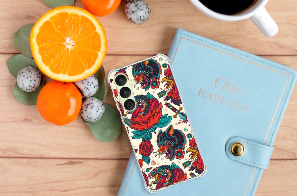Anti-shock Hoesje met foto voor Samsung Galaxy A35 Old Skool B2C Telecom