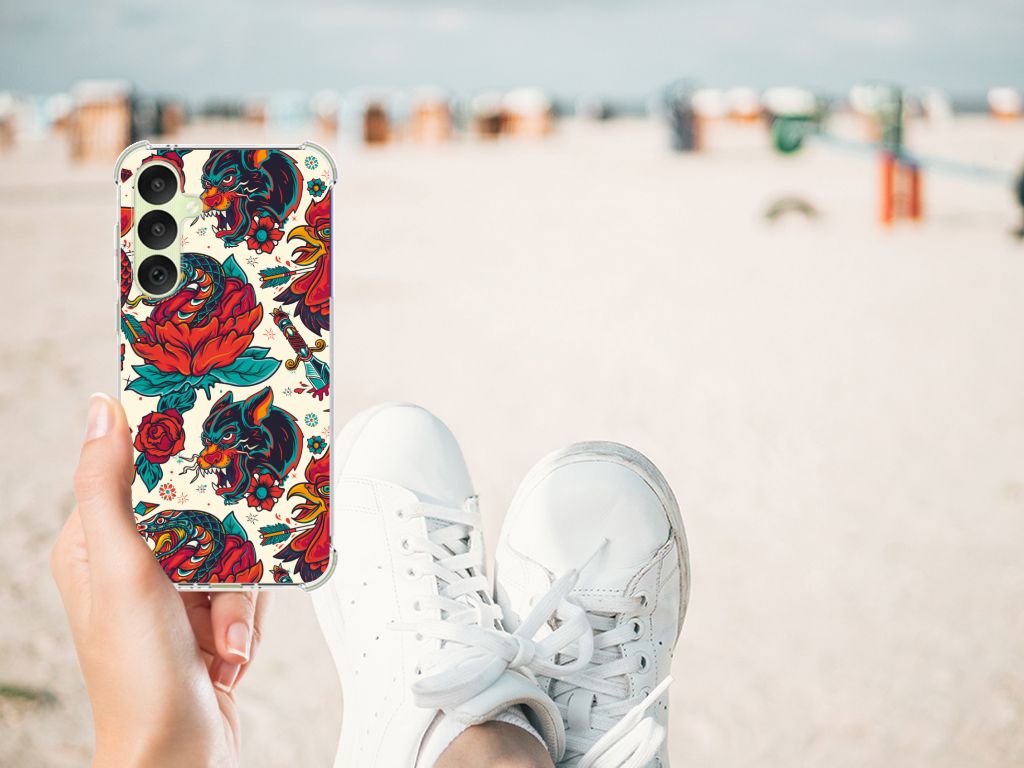 Anti-shock Hoesje met foto voor Samsung Galaxy A35 Old Skool B2C Telecom