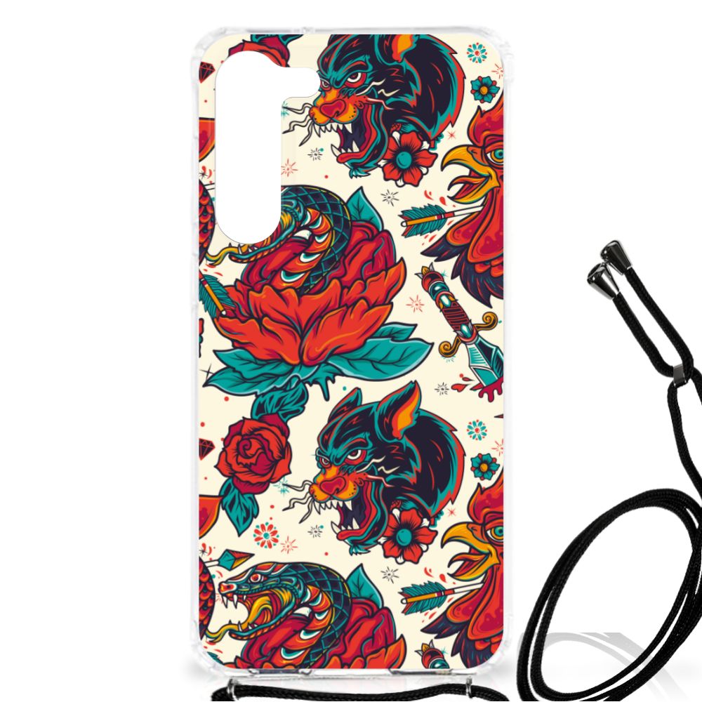 Anti-shock Hoesje met foto voor Samsung Galaxy S23 Plus Old Skool B2C Telecom