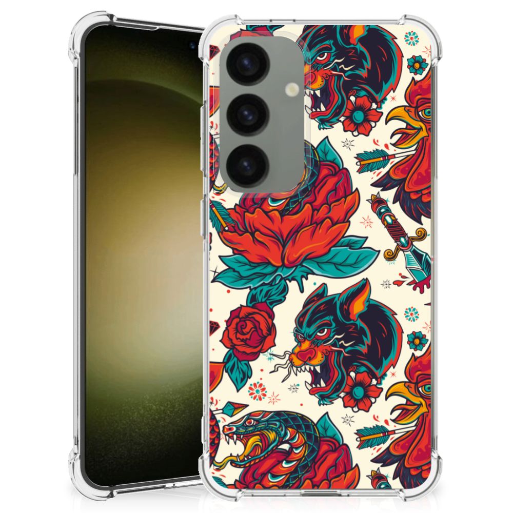 Anti-shock Hoesje met foto voor Samsung Galaxy S24 Old Skool B2C Telecom