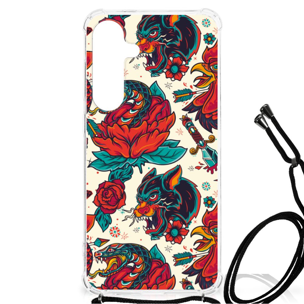 Anti-shock Hoesje met foto voor Samsung Galaxy S24 Plus Old Skool B2C Telecom
