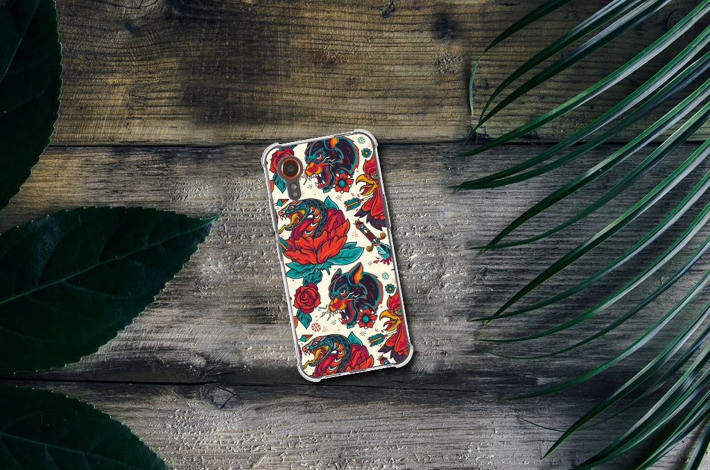 Anti-shock Hoesje met foto voor Samsung Galaxy Xcover 7 Old Skool B2C Telecom