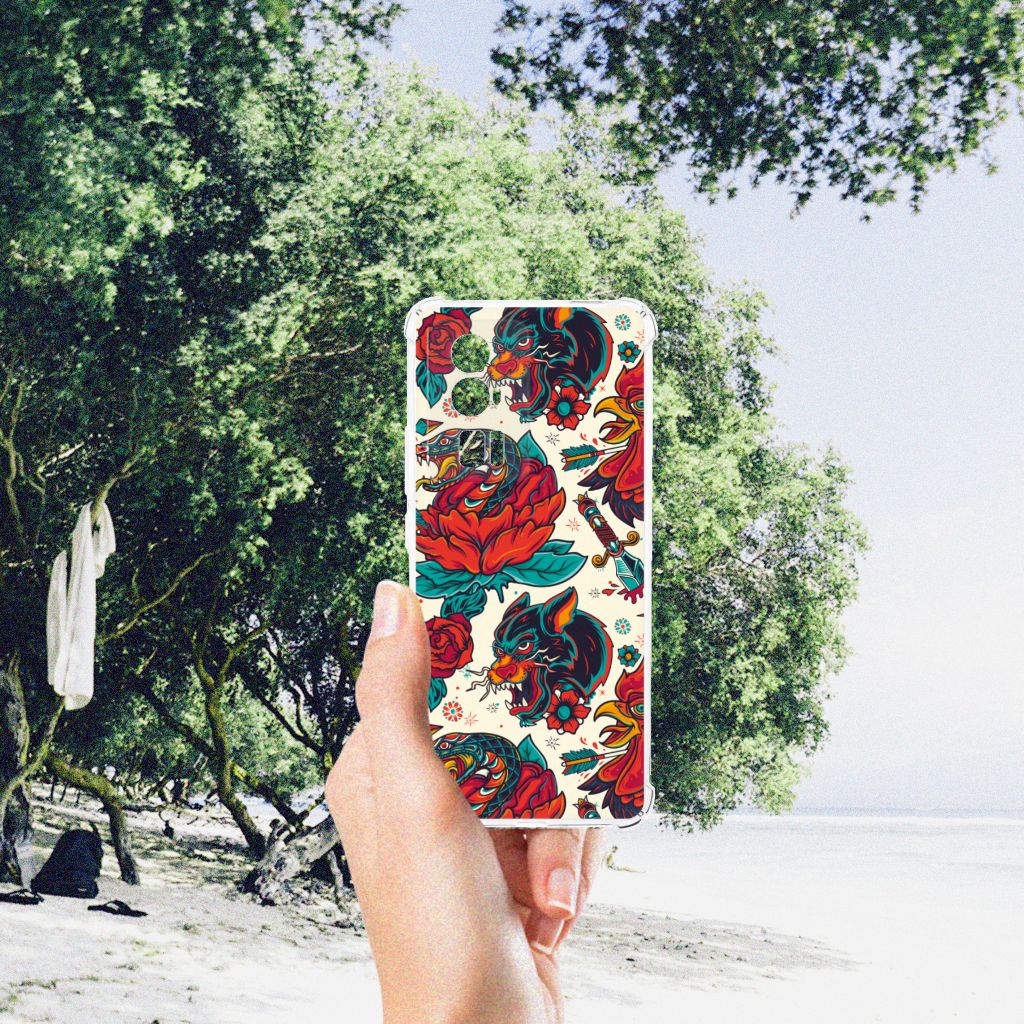 Anti-shock Hoesje met foto voor Xiaomi Poco F5 Pro Old Skool B2C Telecom