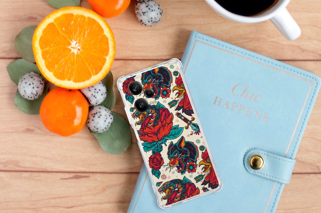 Anti-shock Hoesje met foto voor Xiaomi Redmi Note 12 Pro Plus Old Skool B2C Telecom