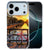 iPhone 17 Pro Max TPU hoesje met print van Amsterdamse grachten en historische gevels