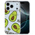 iPhone 17 Pro Max TPU hoesje met grappige zingende avocado illustratie