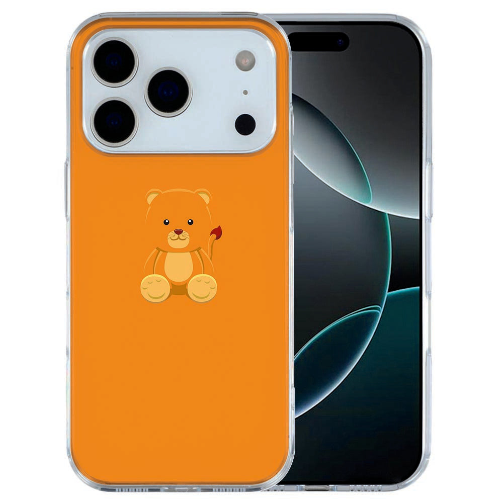 iPhone 17 Pro Max TPU hoesje met schattige baby beer illustratie