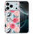 iPhone 17 Pro Max TPU hoesje met vlinders en rozen in roze en paars
