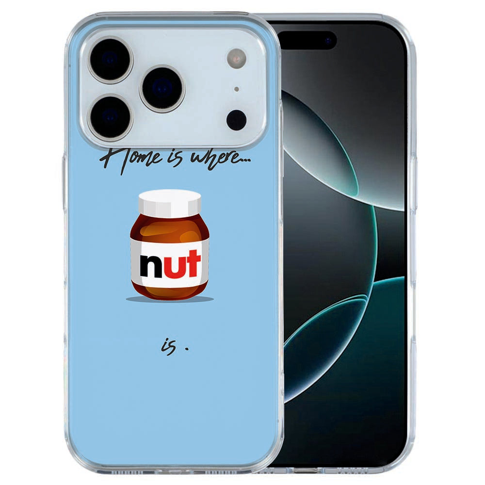 iPhone 17 Pro Max TPU hoesje met origineel nut home statement