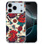 iPhone 17 Pro Max TPU hoesje met old skool vintage print