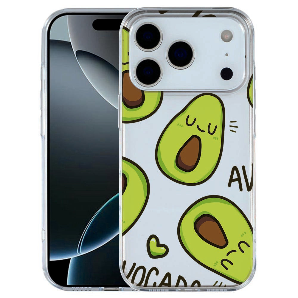 TPU Hoesje Apple iPhone 17 Pro Avocado Singing