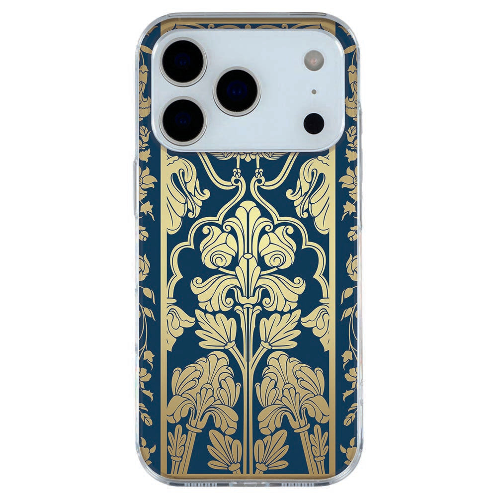 TPU Hoesje Apple iPhone 17 Pro Beige Flowers