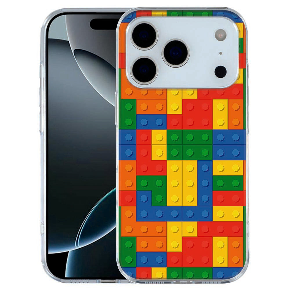 Apple iPhone 17 Pro Softcase Back cover Blokken