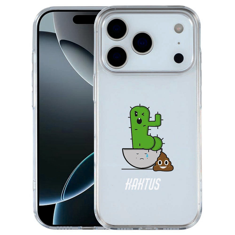 Siliconen hoesje Apple iPhone 17 Pro Cactus Poo