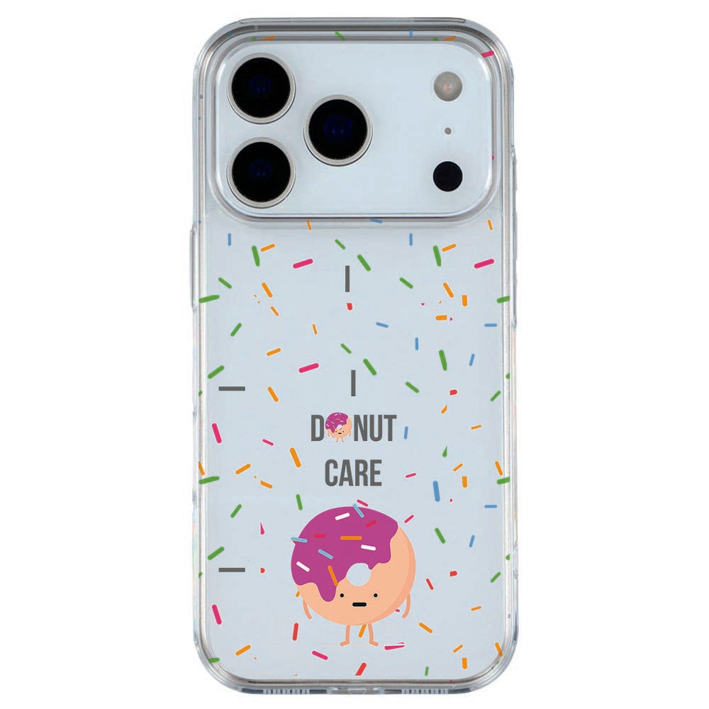TPU Hoesje Apple iPhone 17 Pro Hoesje Donut Roze