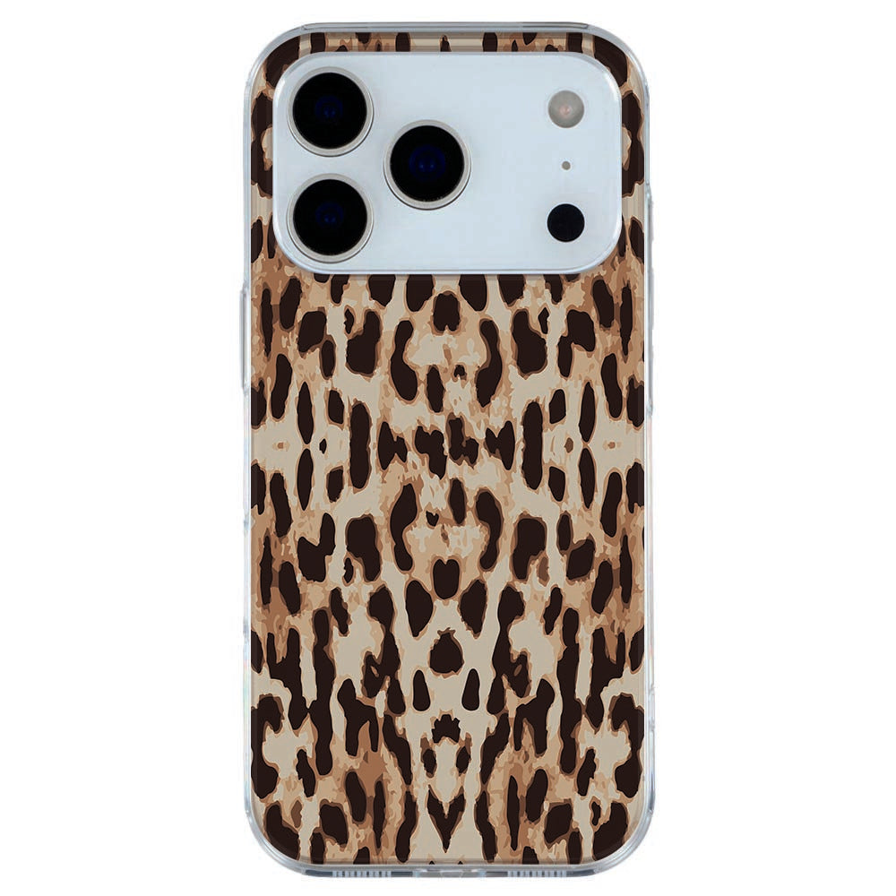 Apple iPhone 17 Pro Siliconen hoesje Leopard