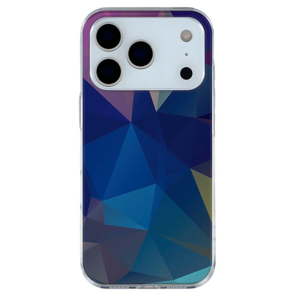 TPU Hoesje Apple iPhone 17 Pro Polygon Dark