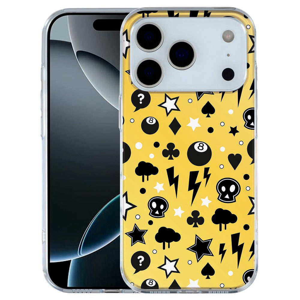 TPU Hoesje Apple iPhone 17 Pro Punk Yellow