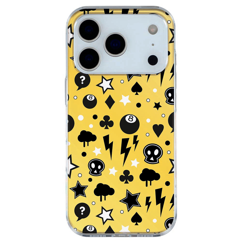 TPU Hoesje Apple iPhone 17 Pro Punk Yellow