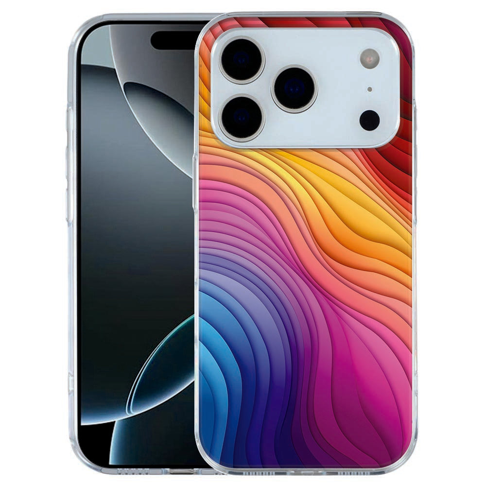 TPU Hoesje Apple iPhone 17 Pro Regenboog