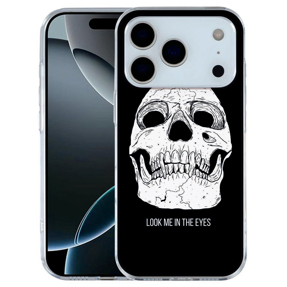 TPU Hoesje Apple iPhone 17 Pro Skull Eyes