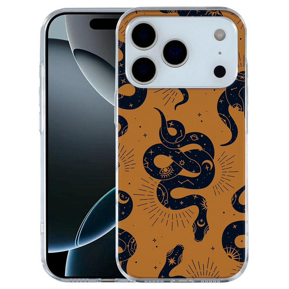 Siliconen hoesje Apple iPhone 17 Pro Snakes