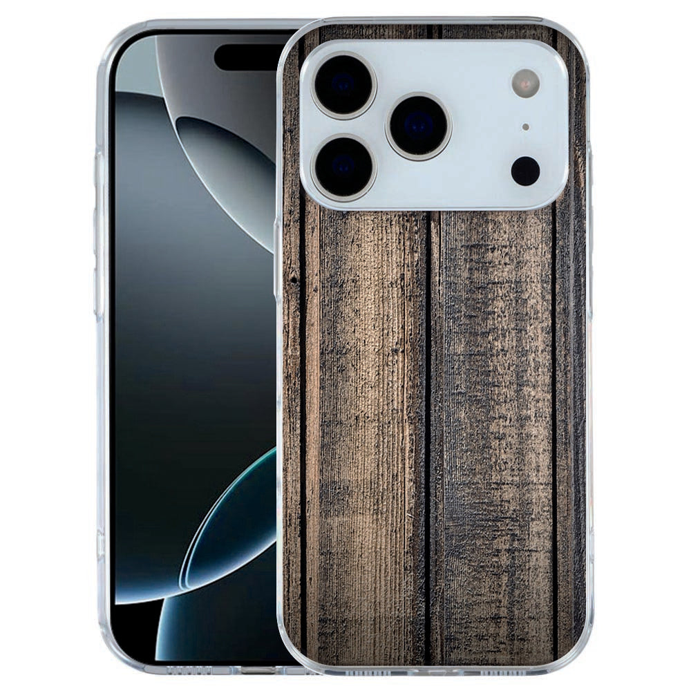 Apple iPhone 17 Pro Softcase Back cover Steigerhout