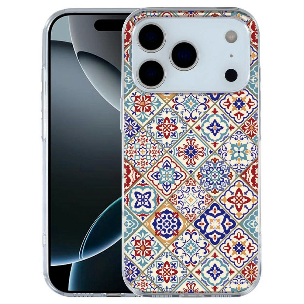 TPU Hoesje Apple iPhone 17 Pro Tiles Color