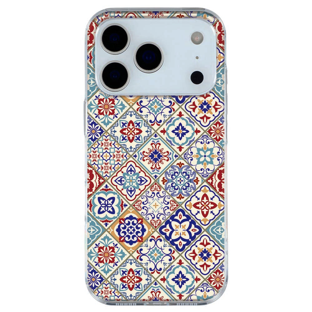 TPU Hoesje Apple iPhone 17 Pro Tiles Color