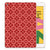 Apple iPad 10.2 | iPad 10.2 (2020) | 10.2 (2021) Hippe Hoes Batik Rood