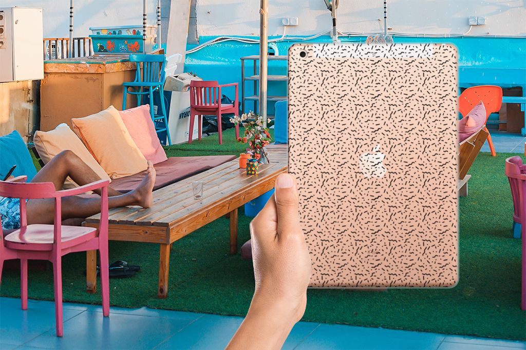 Apple iPad 10.2 | iPad 10.2 (2020) | 10.2 (2021) Hippe Hoes Stripes Dots