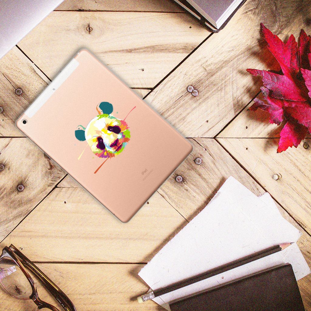 Apple iPad 10.2 | iPad 10.2 (2020) | 10.2 (2021) Tablet Back Cover Panda Color